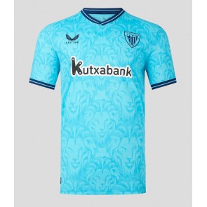 Lacne Muži Futbalové dres Athletic Bilbao 2023-24 Krátky Rukáv - Preč